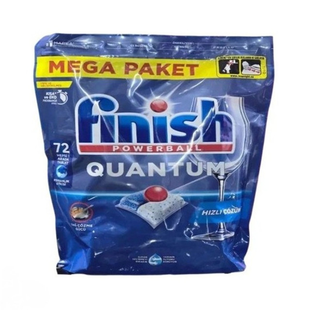 قرص ماشین ظرفشویی فینیش مدل Quantum Hepsi 1 Arada بسته 72 عددی