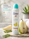 اسپری ضد تعریق داو مدل go fresh رایحه گلابی حجم 250