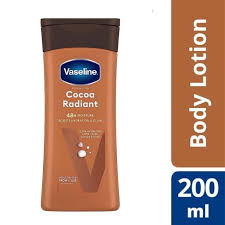 لوسیون بدن وازلین مدل cocoa radiant حجم 200 میل